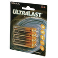 12 Pack Carded Aaa Size Alakaline Batteries