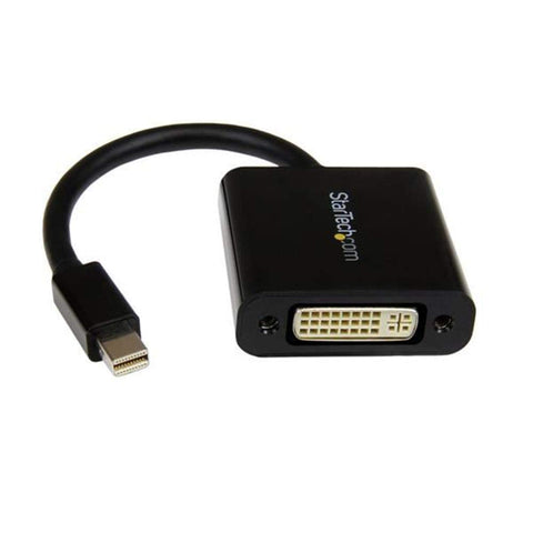 StarTech.com Mini DisplayPort to DVI Adapter, Mini DP to DVI-D Single Link Converter, 1080p Video, Passive, mDP 1.2 to DVI Monitor/Display