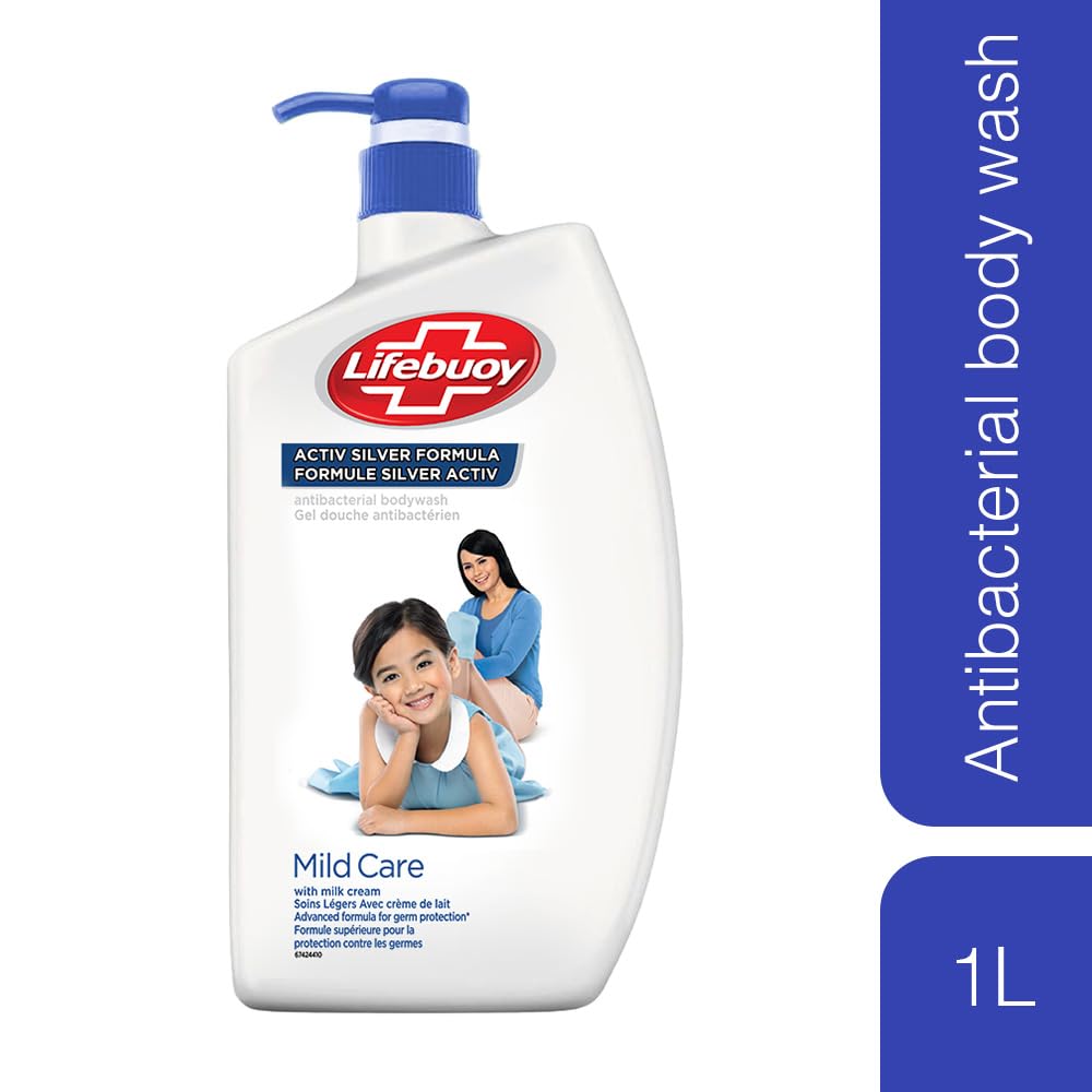 Lifebuoy Body Wash Mild Care 1 L | Gentle Cleansing And Care