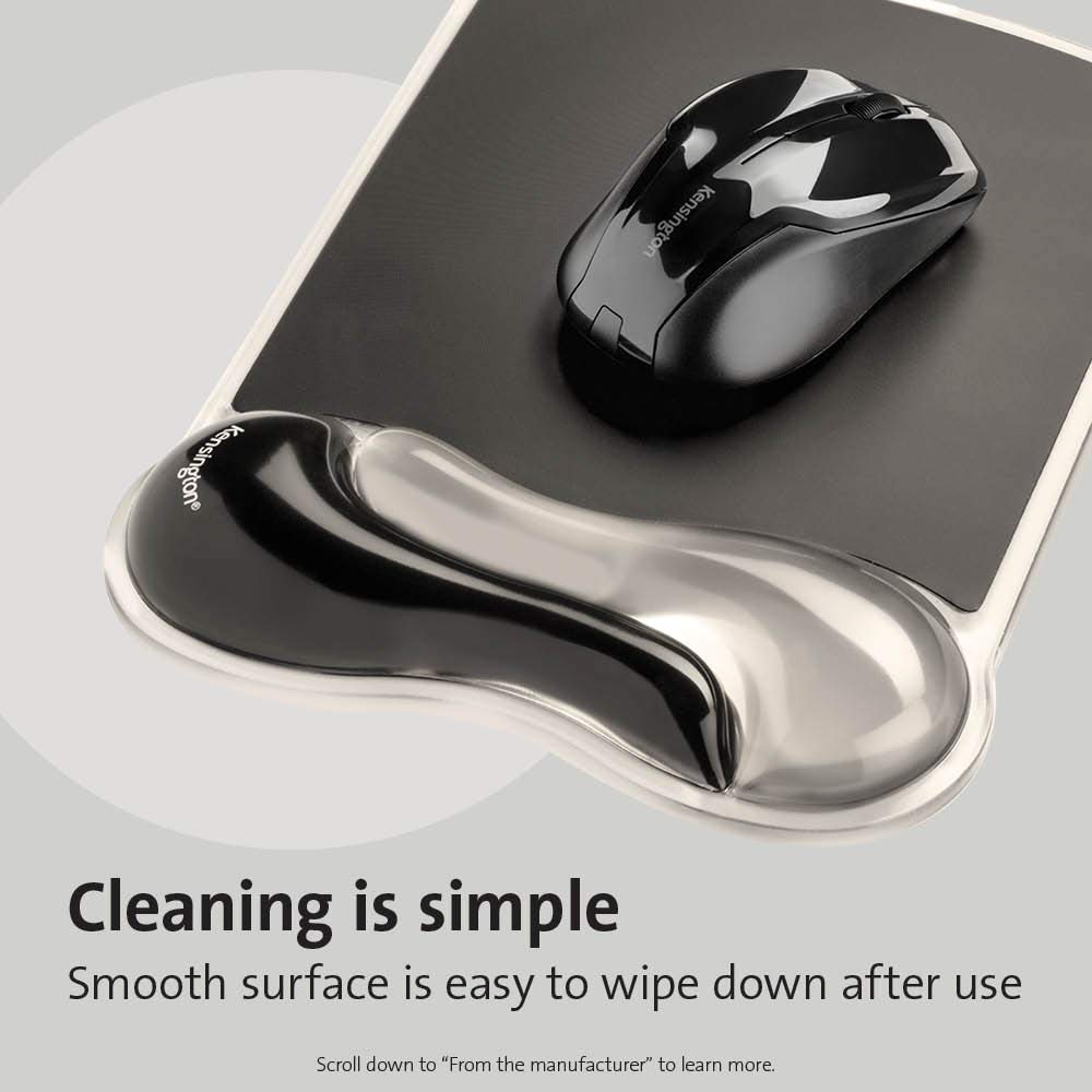 Kensington Duo Gel Mouse Pad Wrist Rest