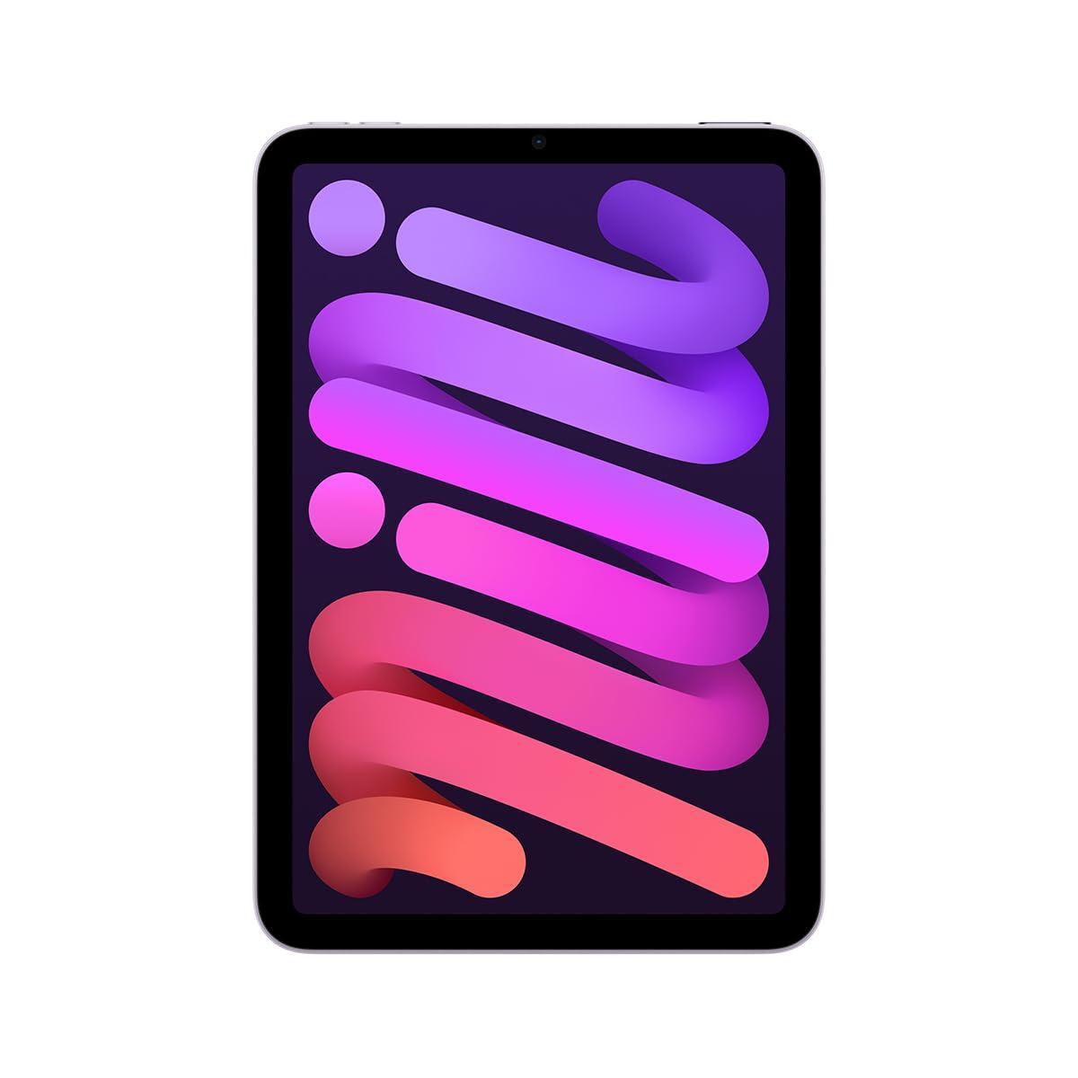 Apple iPad mini (A17 Pro): Apple Intelligence, 8.3-inch Liquid Retina Display, 128GB, Wi-Fi 6E, 12MP Front/12MP Back Camera, Touch ID, All-Day Battery Life — Purple
