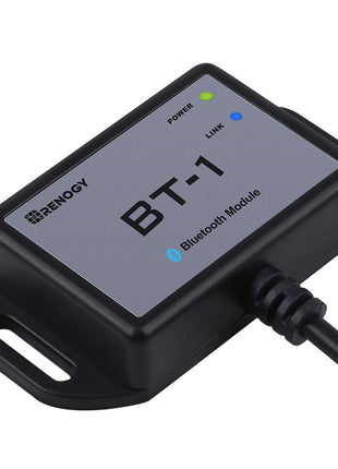 Renogy Bluetooth Module RJ12 Communication Port Compatible Rover/Wanderer/Adventurer Charge Controllers, BT-1 RS232,Black