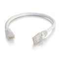C2G/Cables to Go 19479 Cat5e Snagless Unshielded (UTP) Network Patch Cable, White (3 Feet/0.91 Meters)