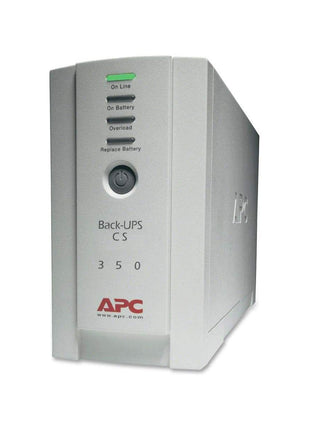 APC Battery Back Up Surge Protector, 350VA Backup Battery Power Supply, BK350 Back-UPS