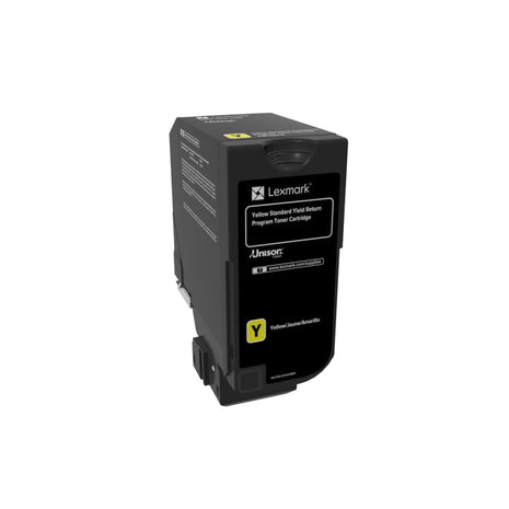 Lexmark 74C1SY0 CS720, CS725, CX725 Yellow Yield Return Program Cartridge Toner