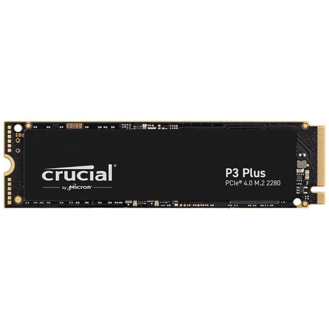 Crucial P3 Plus PCIe Gen4 NVMe 1TB SSD, Up to 5,000MB/s Read, Laptop & Desktop (PC) Compatible, Solid State Drive – CT1000P3SSD8