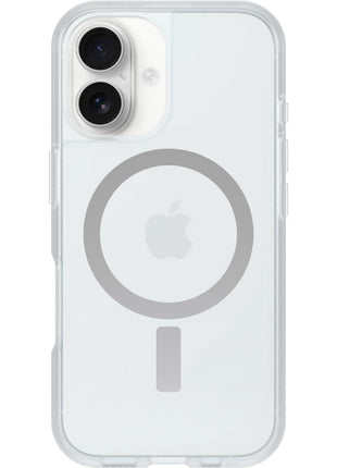 OtterBox iPhone 16 React Series Case - Clear - Ultra-Thin, Stylish Minimalist iPhone Case, MagSafe Compatible
