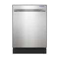 SHARP SDW6757ES Slide-In Dishwasher, Stainless Steel Finish, 24