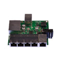 Brainboxes SW-108 Industrial Embeddable 8 Port Ethernet Switch 8 X Fast Ethernet Network Twisted Pair 2 Layer Supported Plug-in