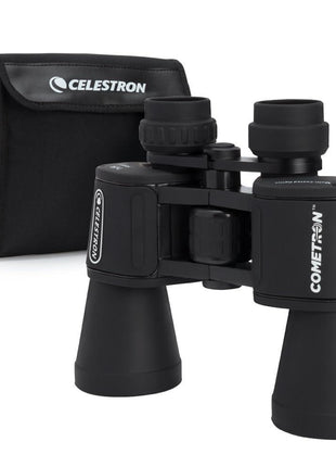 Celestron Cometron 7x50mm Astronomy Binoculars | Wide-Field Astronomy Binocular, Porro Prism, Multi-Coated Optics, Comfortable Handheld, Tripod Adaptable, Carrying Case