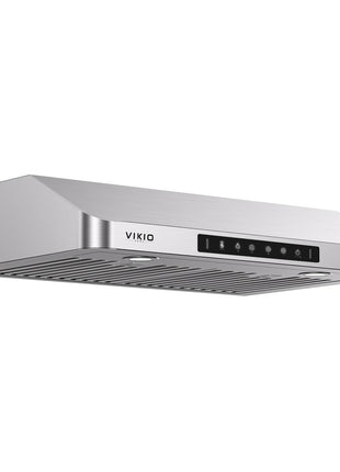 VIKIO HOME 30 Inch Under Cabinet Range Hood, 980CFM Fast Venting Ducted, Kitchen Hood With 3 Speed Gesture Sensing & Touch Control, Stainless Steel Stove Hood With LED Light And 2 Baffle Filters