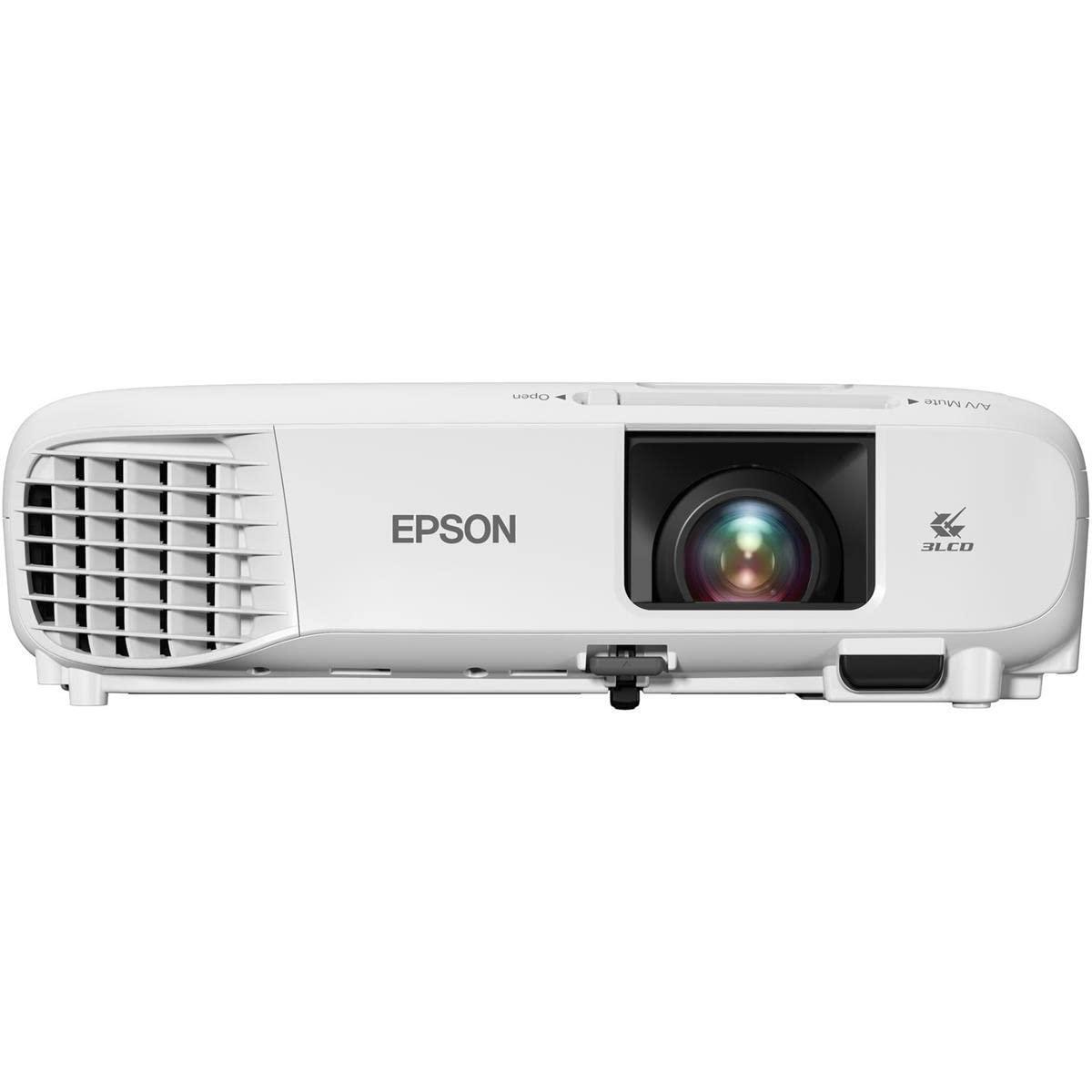 Epson, EPSV11HA03020, PowerLite 118 3LCD XGA Classroom Projector with Dual HDMI, 1 Each , 3.6"x11.6"x10.2"