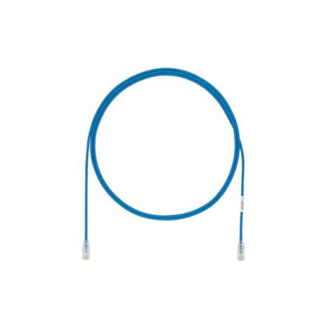 Panduit TX6-28 Cat 6 Patch Cord, 6 in, 28 AWG UTP, RJ45 Connector, LSZH, Blue