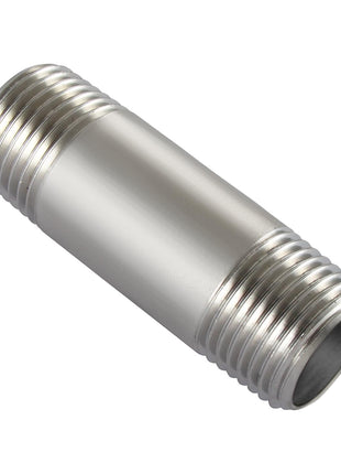 Beduan Stainless Steel Pipe Fittings, 1/2 inch NPT x 1/2 inch NPT Male Threaded, 2 inch Length Nipple Cast Pipe