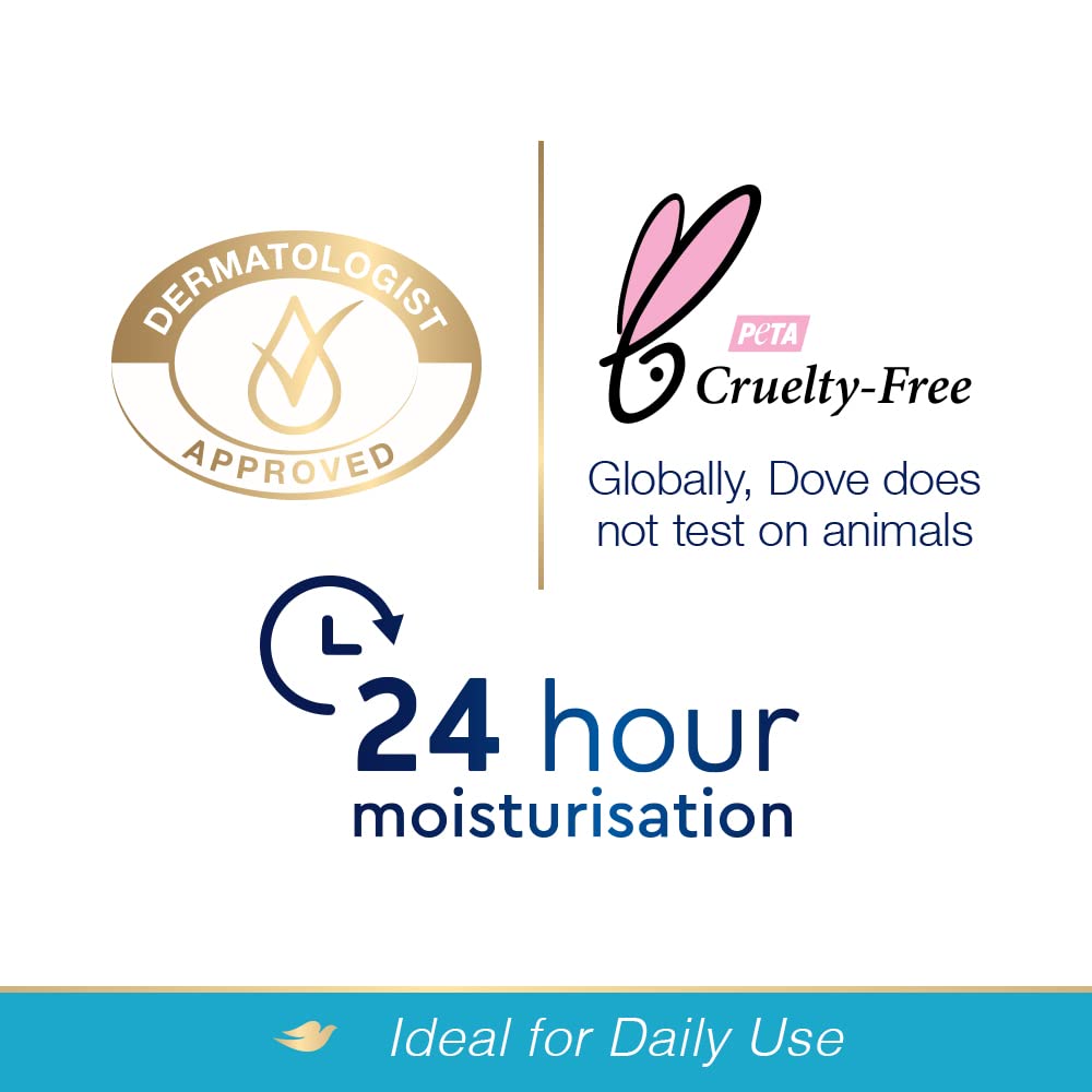 Dove Hydro Nourishing Lip Care Balm, 24 hours Hydration, 4.8g (Pack of 2)