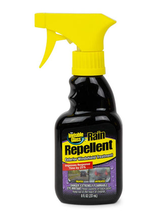 Invisible Glass 92482 Premium Rain Repellent for Exterior Window Treatment for Automotive Glass and Windshields to Protect Against Rain, Snow, and Sleet, 8 Fl Oz, Pack of 1