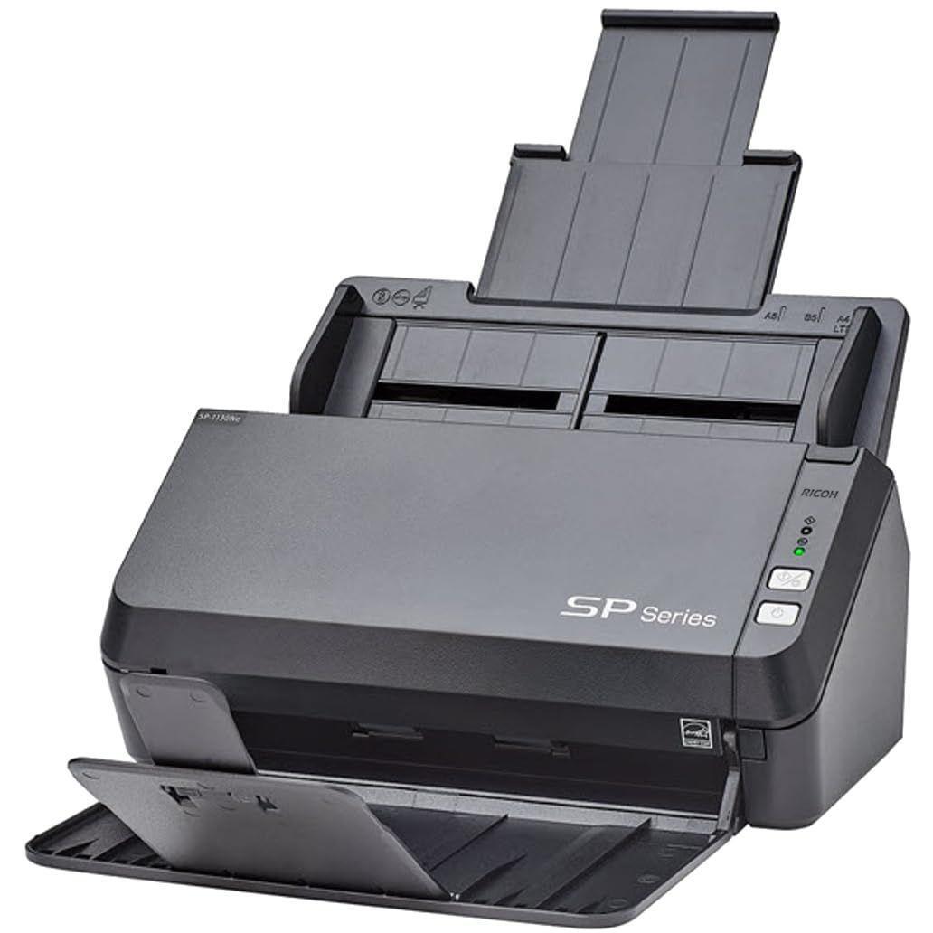 RICOH SP-1130Ne Easy-to-Use Color Duplex Document Scanner with Automatic Document Feeder (ADF) and Twain Driver