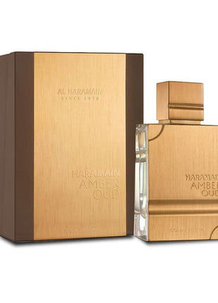 Al Haramain Amber Oud Gold Edition - Arabian Perfume for Women and Men Unisex - Long Lasting Amber - 2 oz
