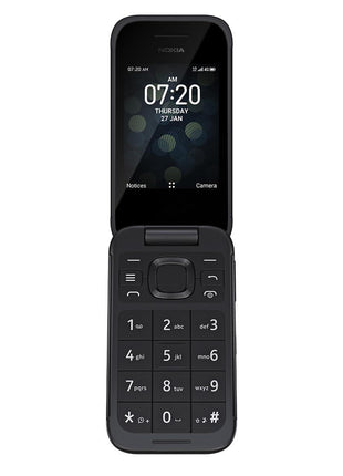 Nokia 2780 Flip | Unlocked | Universally Compatible with All Mobile Carriers | Black