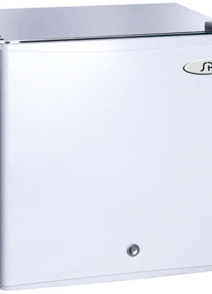 SPT UF-114W Upright Freezer, White, 1.1 Cubic Feet