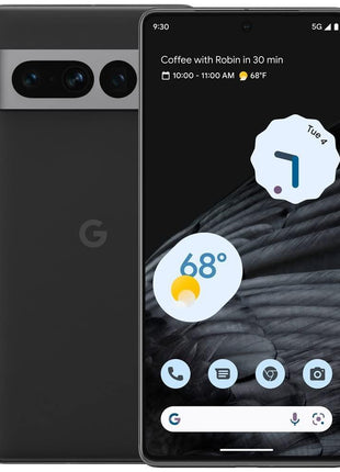 Google Pixel 7 Pro 5G, 128GB, Obsidian - Unlocked (Renewed)