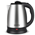 DEZIN Electric Kettle Upgraded, BPA Free 2L Stainless Steel Tea Kettle, Fast Boil Water Warmer with Auto Shut Off and Boil Dry Protection Tech for Coffee, Tea, Beverages