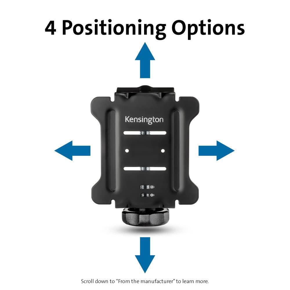 Kensington Docking Station Mounting Bracket, Vesa Mounting Compatible, Adjustable Clamp for Docking Station with Vesa Mounting Holes (K34050WW)