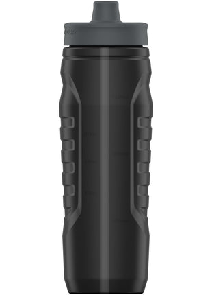 Under Armour Squeeze Water Bottles, 32 oz Water Bottles, Sideline Sports Water Bottle with Quick-Shot Lid, Quick & Easy Hydration, Gym Water Bottles, Squeeze Bottle, 1 32oz Bottle