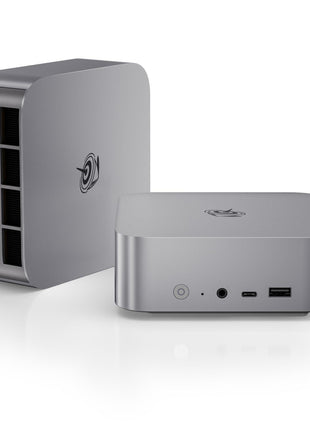 Beelink SER8 Mini PC, AMD Ryzen 7 8745HS, 16GB DDR5 RAM 500GB PCle4.0 SSD | 4K@144Hz, Tirple Display, HDMI+DP, WiFi6, BT5.2, USB4
