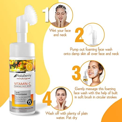 Vitamin C Foaming Face Wash | Foaming Face Wash | Indulge