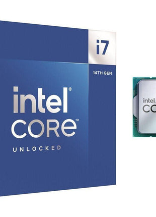 Intel® CoreTM i7-14700K New Gaming Desktop Processor 20 cores (8 P-cores + 12 E-cores) with Integrated Graphics - Unlocked