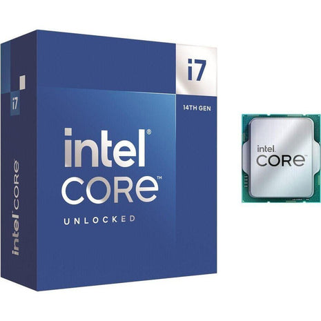 Intel« CoreTM i7-14700K New Gaming Desktop Processor 20 cores (8 P-cores  12 E-cores) with Integrated Graphics - Unlocked