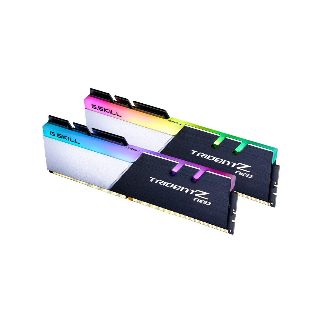 G.SKILL Trident Z Neo Series (XMP) DDR4 RAM 64GB (4x16GB) 3600MT/s CL16-19-19-39 1.35V Intel AMD Desktop Computer Memory UDIMM (F4-3600C16Q-64GTZNC)