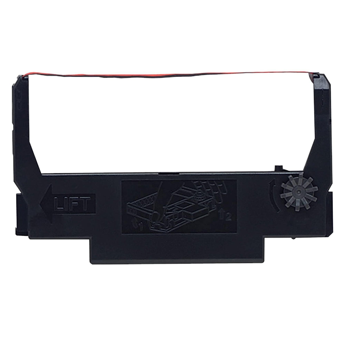 Epson® ERC-38BR Black/Red Fabric Ribbon