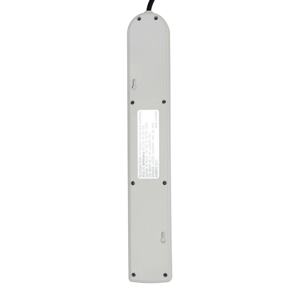 Tripp Lite 230V 6-Universal Outlet Surge Protector Power Strip, 1.8M Cord, British Plug (SUPER6OMNI B)