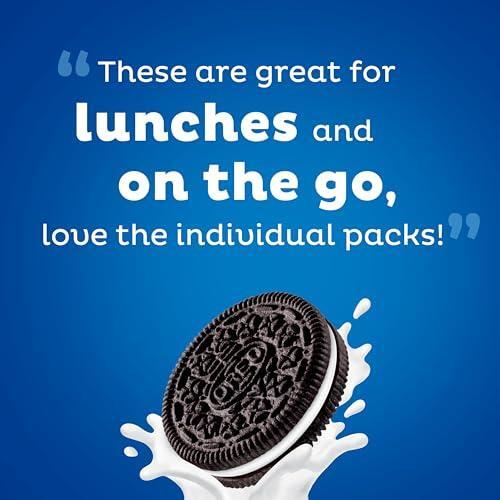 OREO Chocolate Sandwich Cookies, 20 Snack Packs (2 Cookies Per Pack)