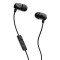 Skullcandy Jib Wired Earbuds with 3.5mm Plug, Noise Isolating Fit, Built-In Microphone Call and Track Control, Convenient for Travel - Black