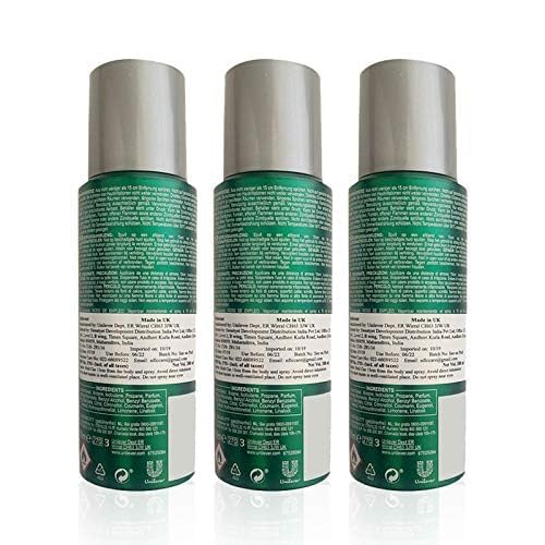 Brut Original Deodorant Body Spray for Men, Masculine Long-Lasting Deo with Fresh, Authentic Fragrance, Imported, Deo Combo Pack of 3 (200ml Each)