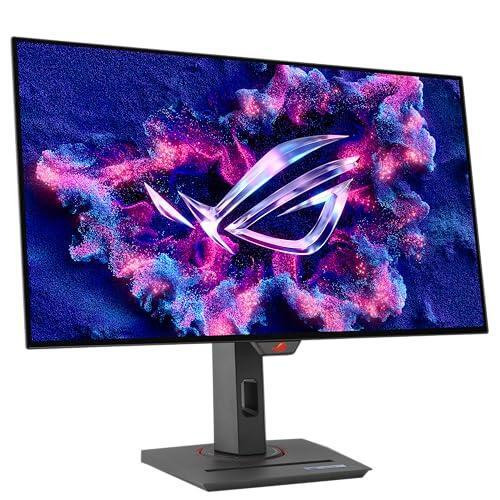 ASUS ROG Strix 27” 1440P OLED Gaming Monitor (XG27AQDMG) - QHD, Glossy OLED, 240Hz, 0.03ms, Custom Heatsink, Anti-flicker,Uniform Brightness, G-SYNC Compatible, 99% DCI-P3, DisplayWidget, 3yr warranty