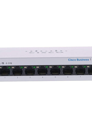 Cisco Business CBS110-8T-D Unmanaged Switch | 8 Port GE | Desktop | Ext PS | Limited Lifetime Protection (CBS110-8T-D-NA)