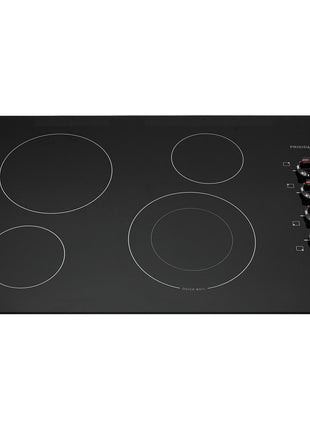 Frigidaire FFEC3025UB 30 Inch Electric Smoothtop Style Cooktop with 4 Elements in Black