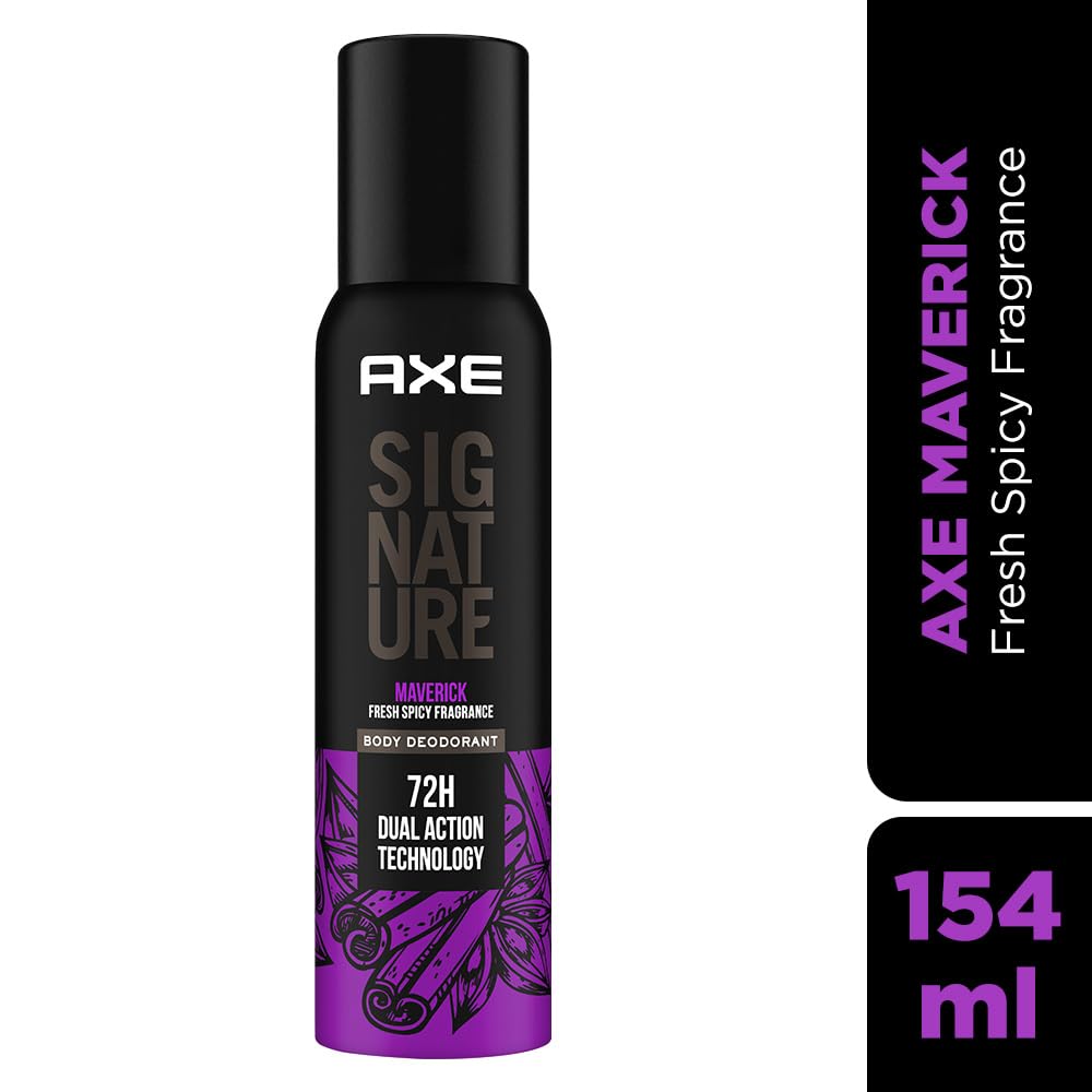 AXE Signature Maverick No Gas Body Spicy Deodorant Spray For Men 154 Ml