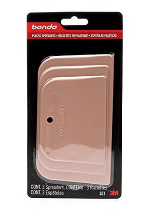 Bondo 357 Plastic Spreaders 3 Piece