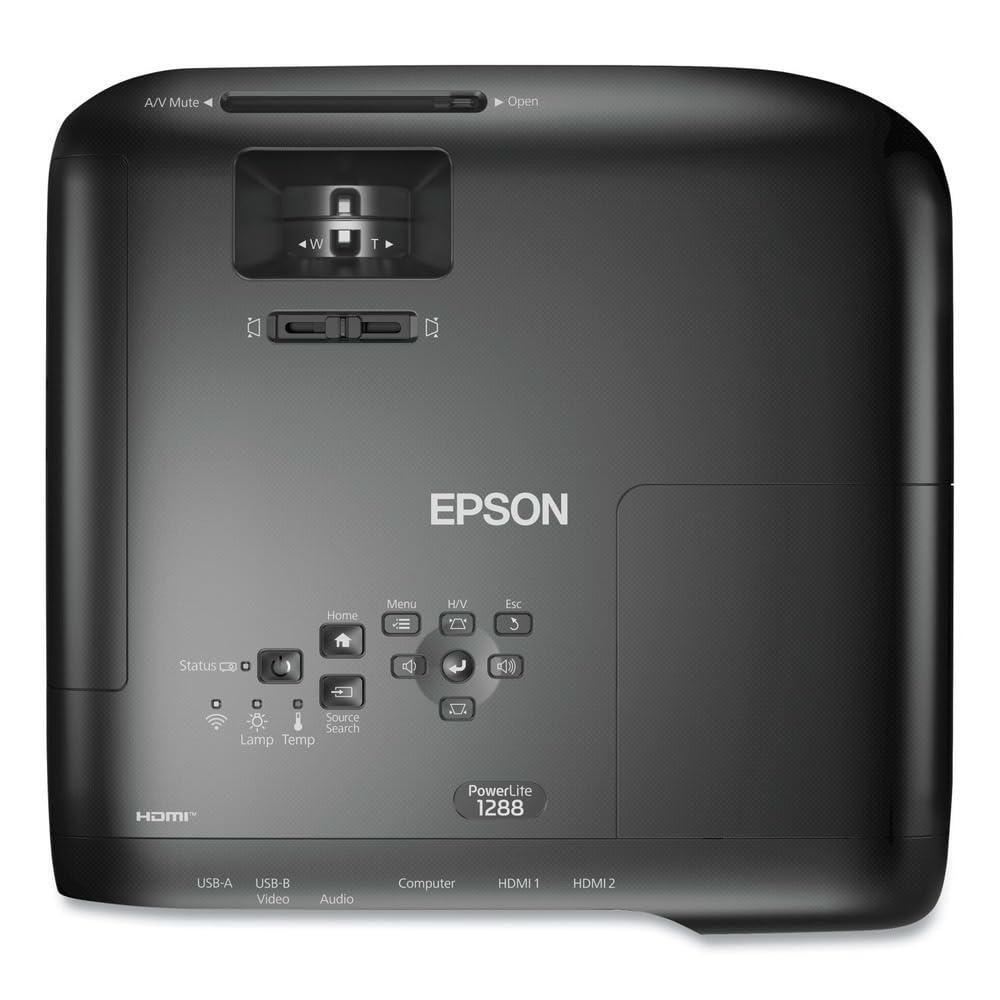 Epson Powerlite 1288 Full Hd 1080p Meeting Room Projector, 4,000 Lm, 1920 X 1080 Pixels, 1.6x Zoom