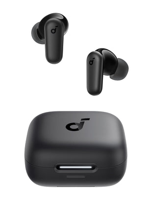 Soundcore P30i by Anker Noise Cancelling Earbuds, Hands-Free Viewing | Strong and Smart Noise Cancelling, Powerful Bass, 45H Playtime, 2-in-1 Case and Phone Stand, IP54, Bluetooth 5.4