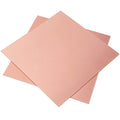 2 Pieces 99.9% Pure Copper Sheet, 4
