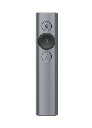 (Discontinued) Logitech Spotlight Presentation Remote - Advanced Digital Highlighting with Bluetooth, Universal Compatibility, 30M Range and Quick Charging – Slate