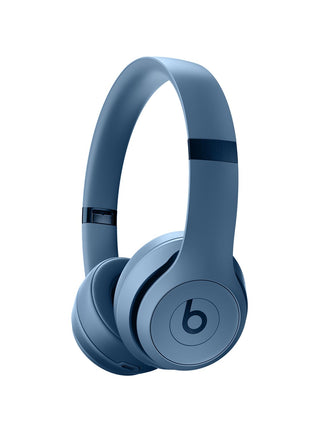 Beats Solo 4 - Wireless On-Ear Bluetooth Headphones, Up to 50-Hour Battery Life, Ultra-Lightweight Comfort, Powerful and Balanced Sound, Apple & Android Compatible - Slate Blue