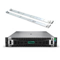 HPE ProLiant DL380 Gen11 2U Rack Server Bundle with Dual Xeon 4410y 12-Core 2GHz, 1TB DDR5 Memory, 15.36TB Enterprise SAS 12Gb/s SSD Storage, RAID, Dual Power, iLO and Rail Kit
