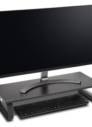 Kensington Extra Wide SmartFit Monitor Stand, Ergonomic Height Adjustable, for Monitors up to 32 Inches and MacBook M1/M2/M3/M4 (K55726WW) Black